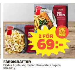Coop FÄRDIGRÄTTER erbjuda