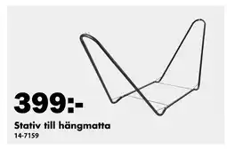 Biltema Stativ till hängmatta erbjuda