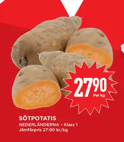 Willys Hemma SÖTPOTATIS erbjuda
