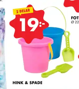 ÖoB HINK & SPADE erbjuda
