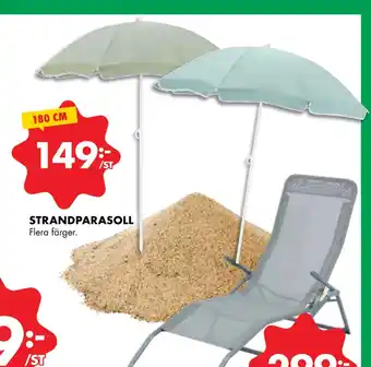 ÖoB STRANDPARASOLL erbjuda
