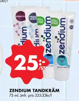 ÖoB ZENDIUM TANDKRÄM erbjuda