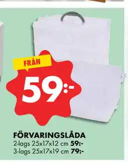 ÖoB FÖRVARINGSLÅDA erbjuda