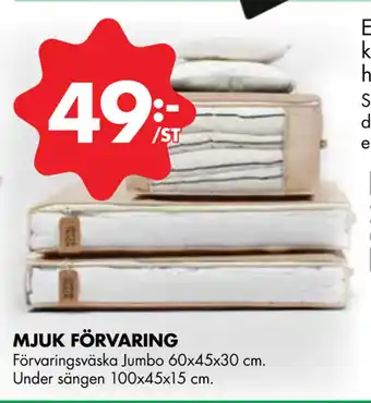 ÖoB MJUK FÖRVARING erbjuda