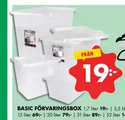 ÖoB BASIC FÖRVARINGSBOX erbjuda