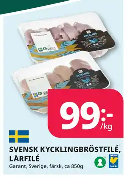 Tempo SVENSK KYCKLINGBRÖSTFILÉ, LÅRFILÉ erbjuda
