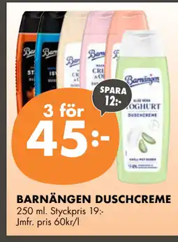 BARNÄNGEN DUSCHCREME