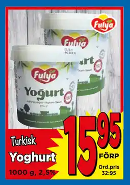 Supergrossen Yoghurt erbjuda