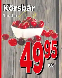 Supergrossen Körsbär erbjuda