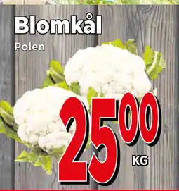 Supergrossen Blomkål erbjuda