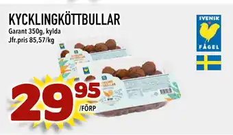 Prisma Mat KYCKLINGKÖTTBULLAR erbjuda