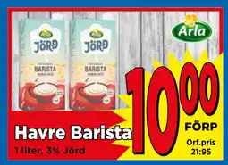 Supergrossen Havre Barista erbjuda