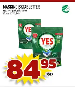 MASKINDISKTABLETTER