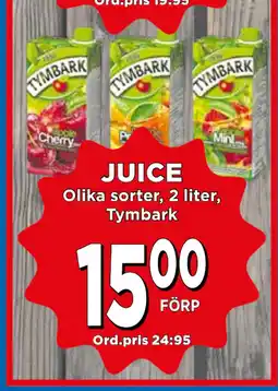 Supergrossen JUICE erbjuda