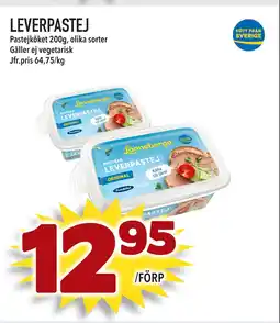 Supergrossen LEVERPASTEJ erbjuda