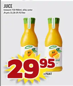 Supergrossen JUICE erbjuda