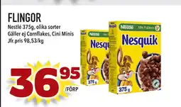 Supergrossen FLINGOR erbjuda