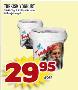 Supergrossen TURKISK YOGHURT erbjuda