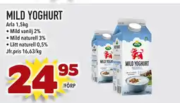 Supergrossen MILD YOGHURT erbjuda