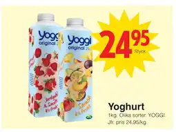 Matöppet Yoghurt erbjuda