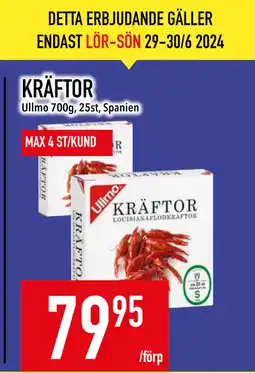 Matdax KRÄFTOR erbjuda