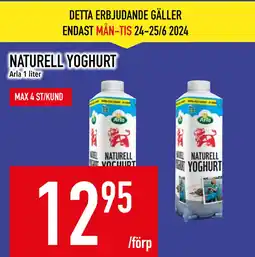 Matdax NATURELL YOGHURT erbjuda
