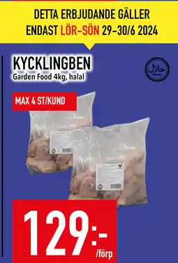 Matdax KYCKLINGBEN erbjuda