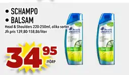 Matdax SCHAMPO • BALSAM erbjuda