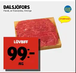 MatArket Lövbiff erbjuda