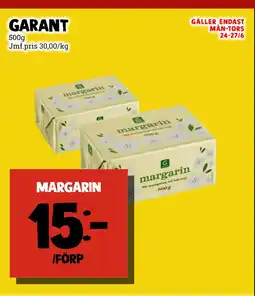MatArket margarin erbjuda