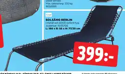 Jem&Fix SOLSÄNG BERLIN erbjuda