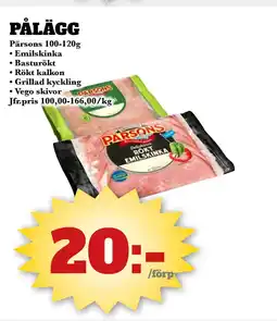 Bonum Matmarknad PÅLÄGG erbjuda