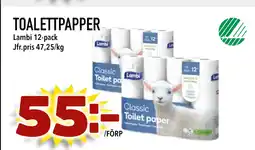 Din Mat TOALETTPAPPER erbjuda