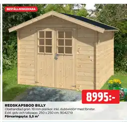Jem&Fix REDSKAPSBOD BILLY erbjuda