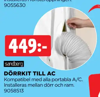 Jem&Fix DÖRRKIT TILL AC erbjuda