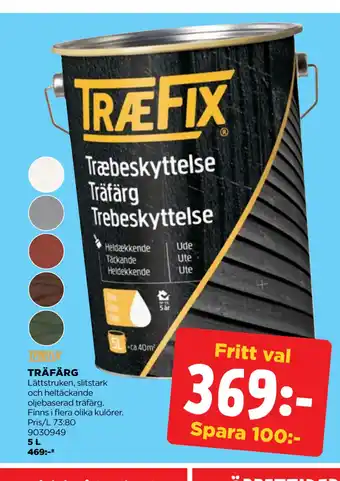 Jem&Fix TRÄFÄRG erbjuda