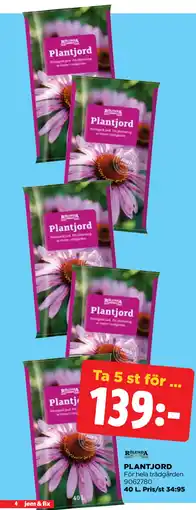 Jem&Fix PLANTJORD erbjuda
