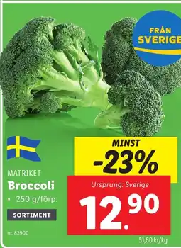 Lidl Broccoli erbjuda