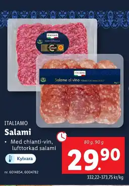 Lidl Salami erbjuda