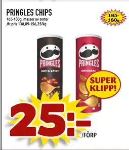 Nya Pulsen PRINGLES CHIPS erbjuda