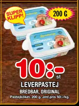 Nya Pulsen LEVERPASTEJ erbjuda