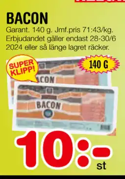 Nya Pulsen BACON erbjuda