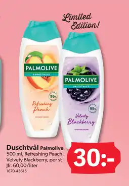 DollarStore Duschtvål Palmolive erbjuda