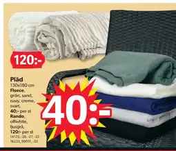 DollarStore Pläd erbjuda