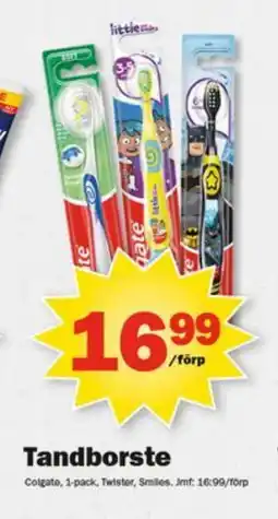 Pekås Tandborste erbjuda