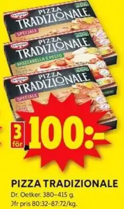 ICA Kvantum PIZZA TRADIZIONALE erbjuda