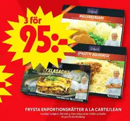 ICA Maxi Dafgårds färdigrätter erbjuda