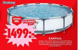 ICA Maxi Bestway pool erbjuda
