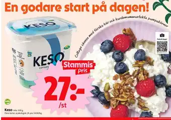 ICA Nära Keso cottage cheese erbjuda