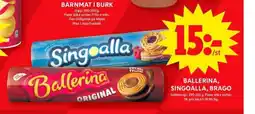 ICA Maxi Ballerina kaffekex erbjuda
